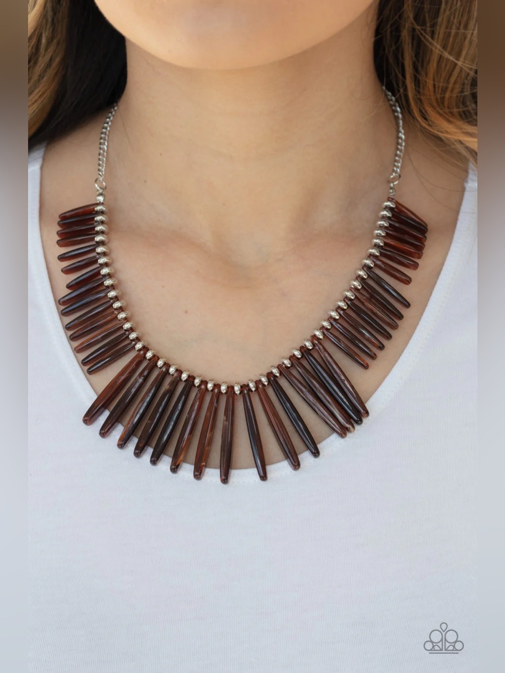 ❤️‍🔥5/$25❤️‍🔥 Out Of My Element Brown Necklace